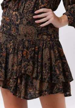 bruine by-bar minirok elena aida skirt