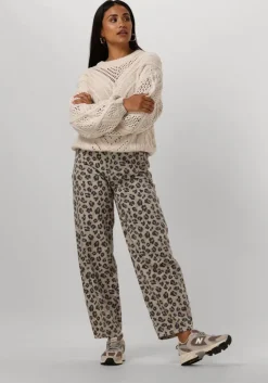 bruine by-bar mom jeans lew cheetah pant