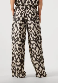 bruine by-bar wijde broek benji brown batik pants