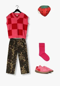 bruine call me frankie straight leg jeans leopard pants