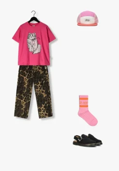 bruine call me frankie straight leg jeans leopard pants