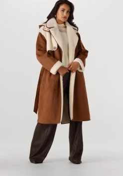 bruine caroline biss wijde broek 4567