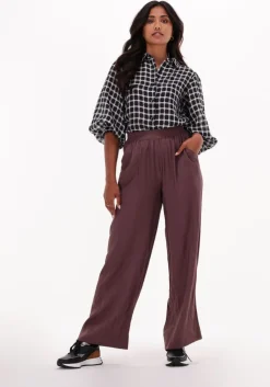 bruine catwalk junkie wijde broek tr carol