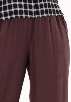 bruine catwalk junkie wijde broek tr carol