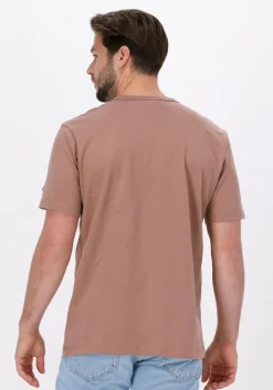 bruine champion t-shirt crewneck t-shirt 216545