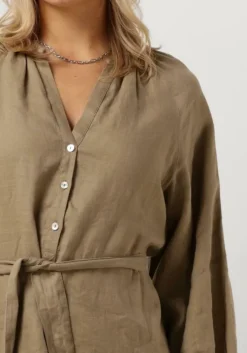 bruine circle of trust midi jurk pauline dress