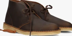 bruine clarks originals veterschoenen desert boot heren