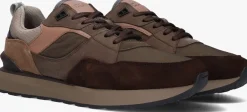 bruine clay lage sneakers 13833