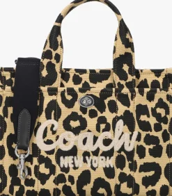 bruine coach handtas cargo tote 1
