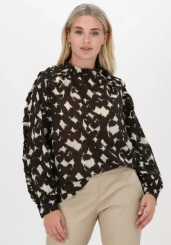 bruine co'couture blouses alyssa frill blouse