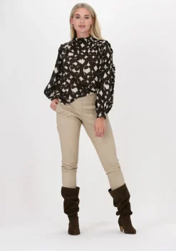 bruine co'couture blouses alyssa frill blouse