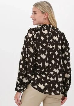 bruine co'couture blouses alyssa frill blouse