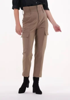 bruine co'couture cargobroeken kyle utility pant