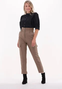 bruine co'couture cargobroeken kyle utility pant