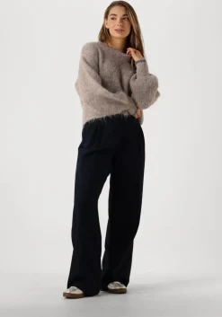 bruine co'couture truien/vesten coralee crop knit