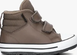 bruine converse hoge sneakers chuck taylor all star boy