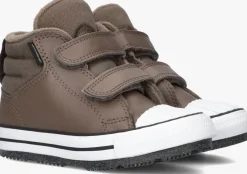 bruine converse hoge sneakers chuck taylor all star boy