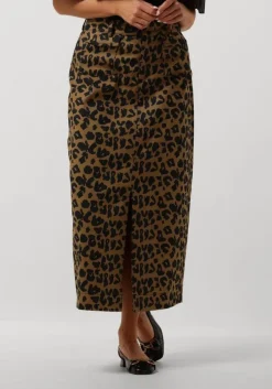 bruine copenhagen muse midirok cmleora-skirt