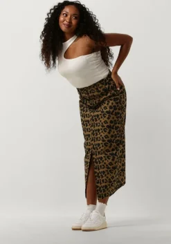 bruine copenhagen muse midirok cmleora-skirt