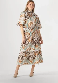 bruine dea kudibal maxi jurk elina