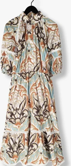 bruine dea kudibal maxi jurk elina