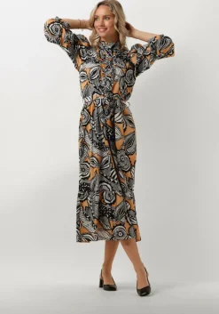 bruine dea kudibal midi jurk mydea oc