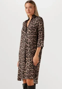 bruine dea kudibal mini jurk kamilles