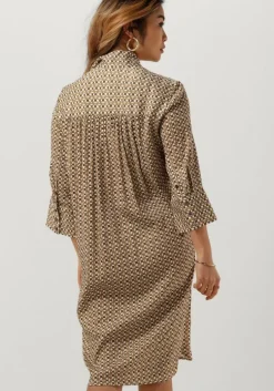 bruine dea kudibal mini jurk kamille ev