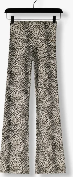 bruine deblon sports flared broek celine flared leggings