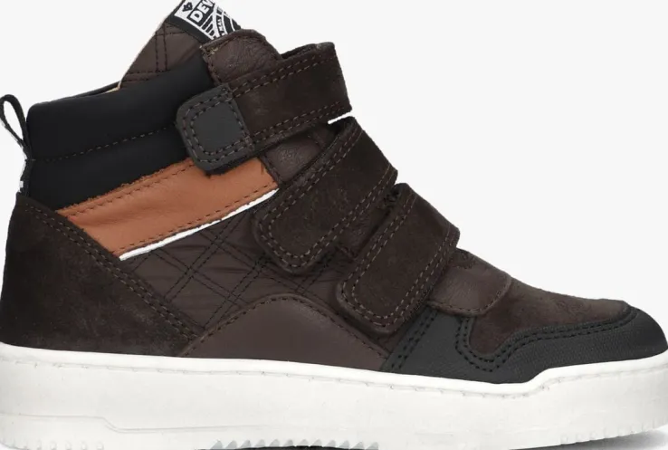 bruine develab hoge sneakers 45889