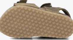 bruine develab platte sandalen 48195