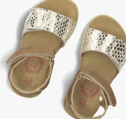 bruine develab platte sandalen 48500