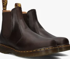 bruine dr martens chelsea boots 2976 ys m