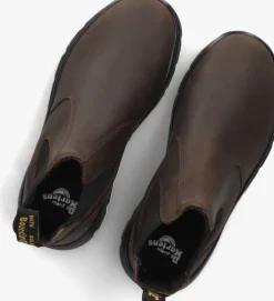 bruine dr martens chelsea boots embury w