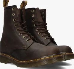 bruine dr martens veterboots 1460 m