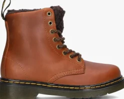 bruine dr martens veterboots 1460 serena k