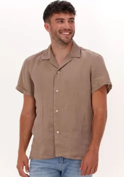 bruine drykorn casual overhemd bijan 126004