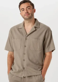 bruine drykorn casual overhemd lauwernz 522160