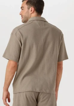 bruine drykorn casual overhemd lauwernz 522160