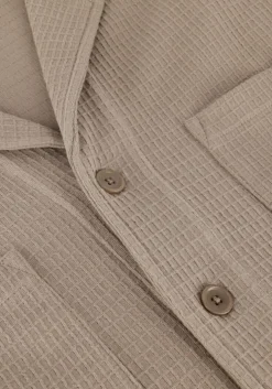 bruine drykorn casual overhemd lauwernz 522160