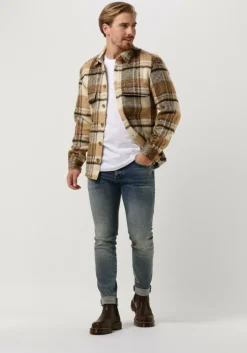 bruine drykorn overshirt seled 146297