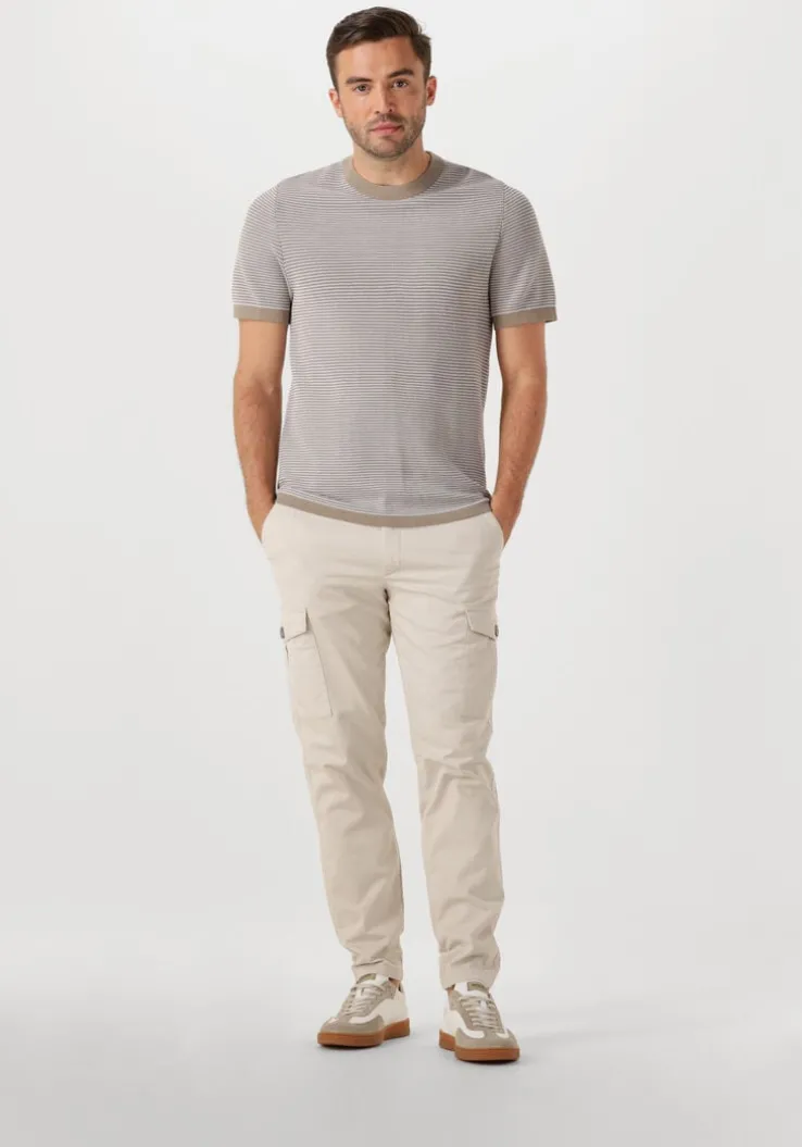 bruine drykorn t-shirt valentin 424043