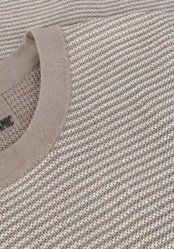 bruine drykorn t-shirt valentin 424043