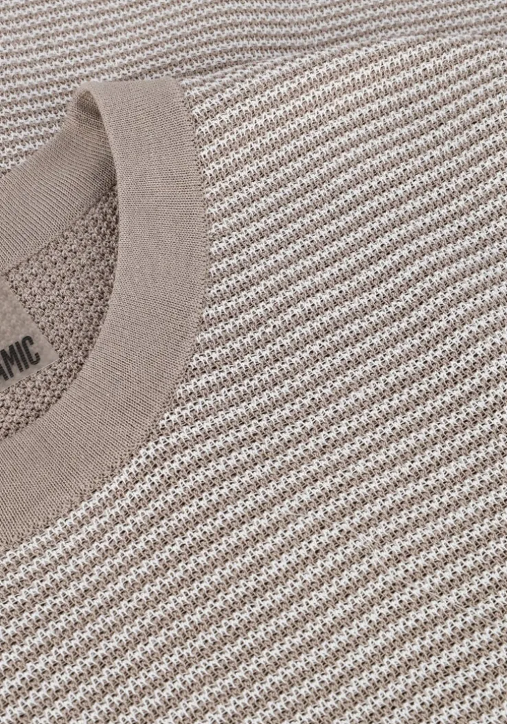 bruine drykorn t-shirt valentin 424043