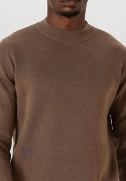 bruine dstrezzed trui archer mocknek