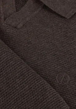 bruine dstrezzed trui mercury polo