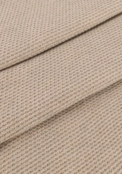 bruine dstrezzed trui mercury crew melange slub