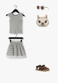 bruine du loua platte sandalen du alfie