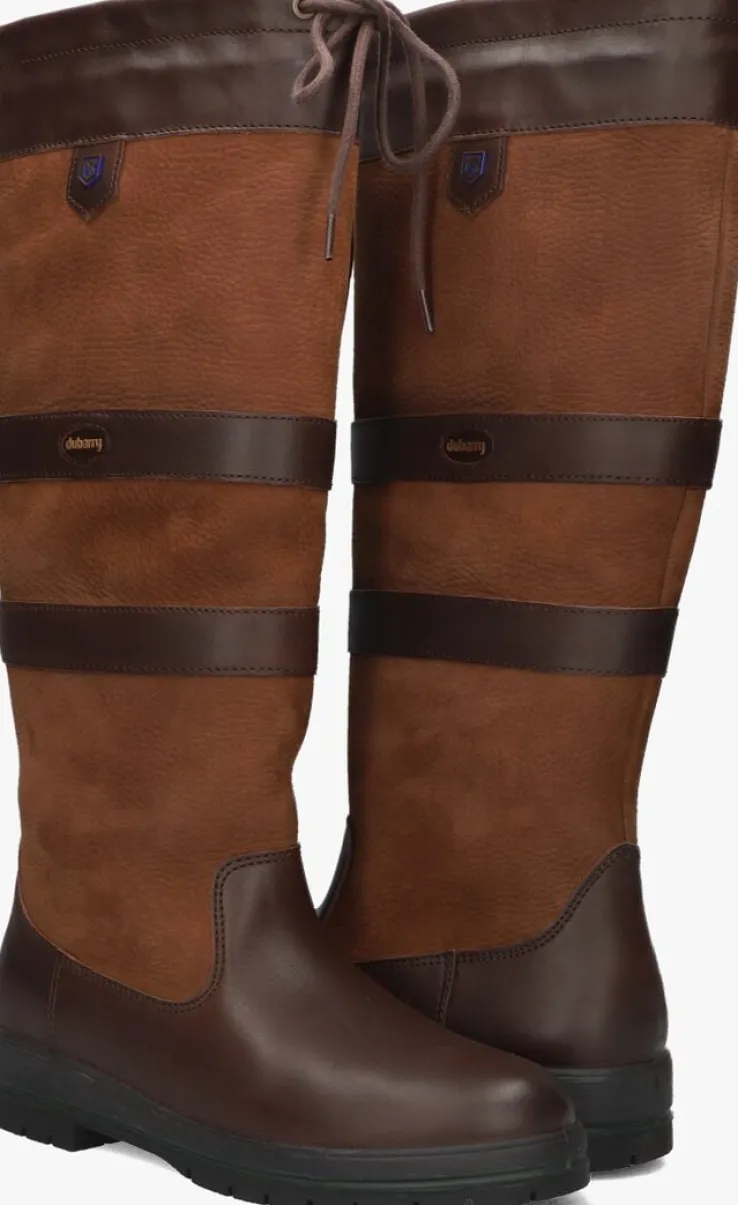 bruine dubarry hoge laarzen galway