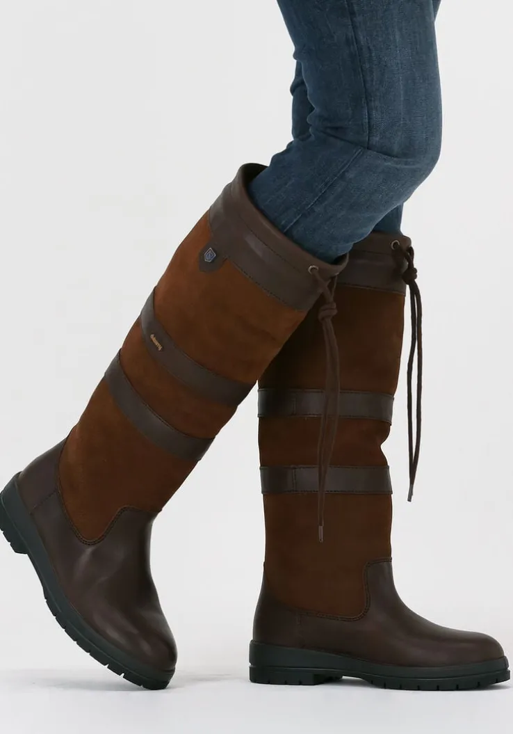 bruine dubarry hoge laarzen galway